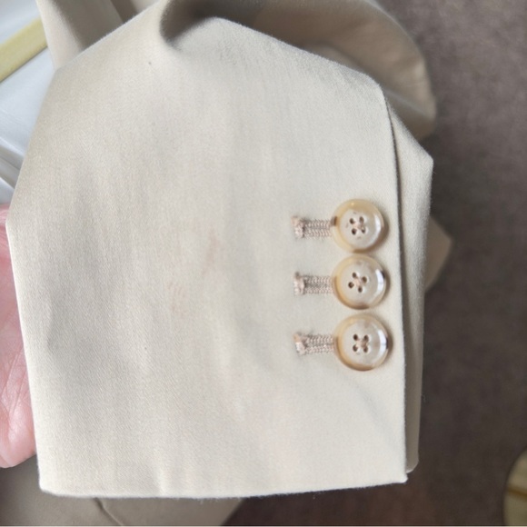 Banana Republic Women's Blazer Jacket Beige Single Button Size 0 - Picture 10 of 10